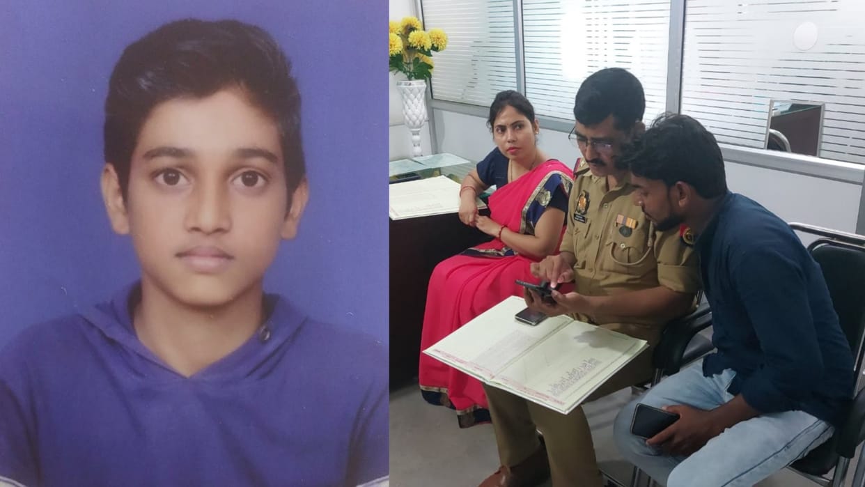 A child kidnapped in barabanki while going to school.