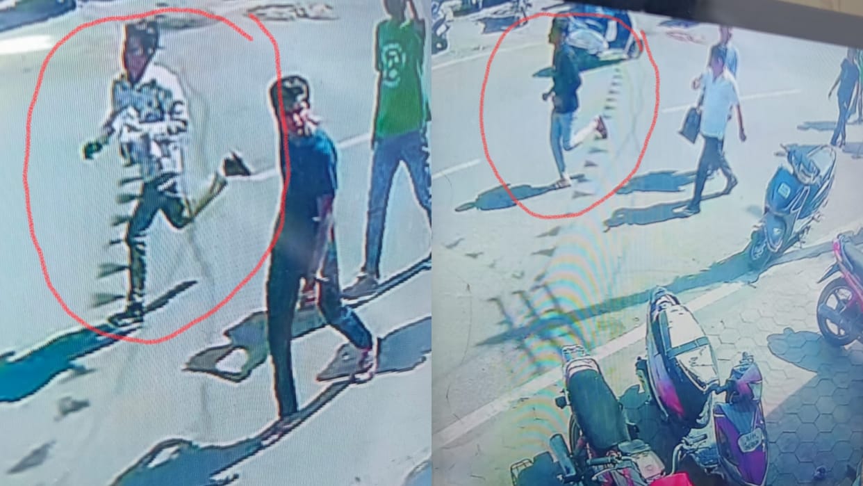Barmer Crime Thieves ran away with bag full of money from an elderly woman in bank