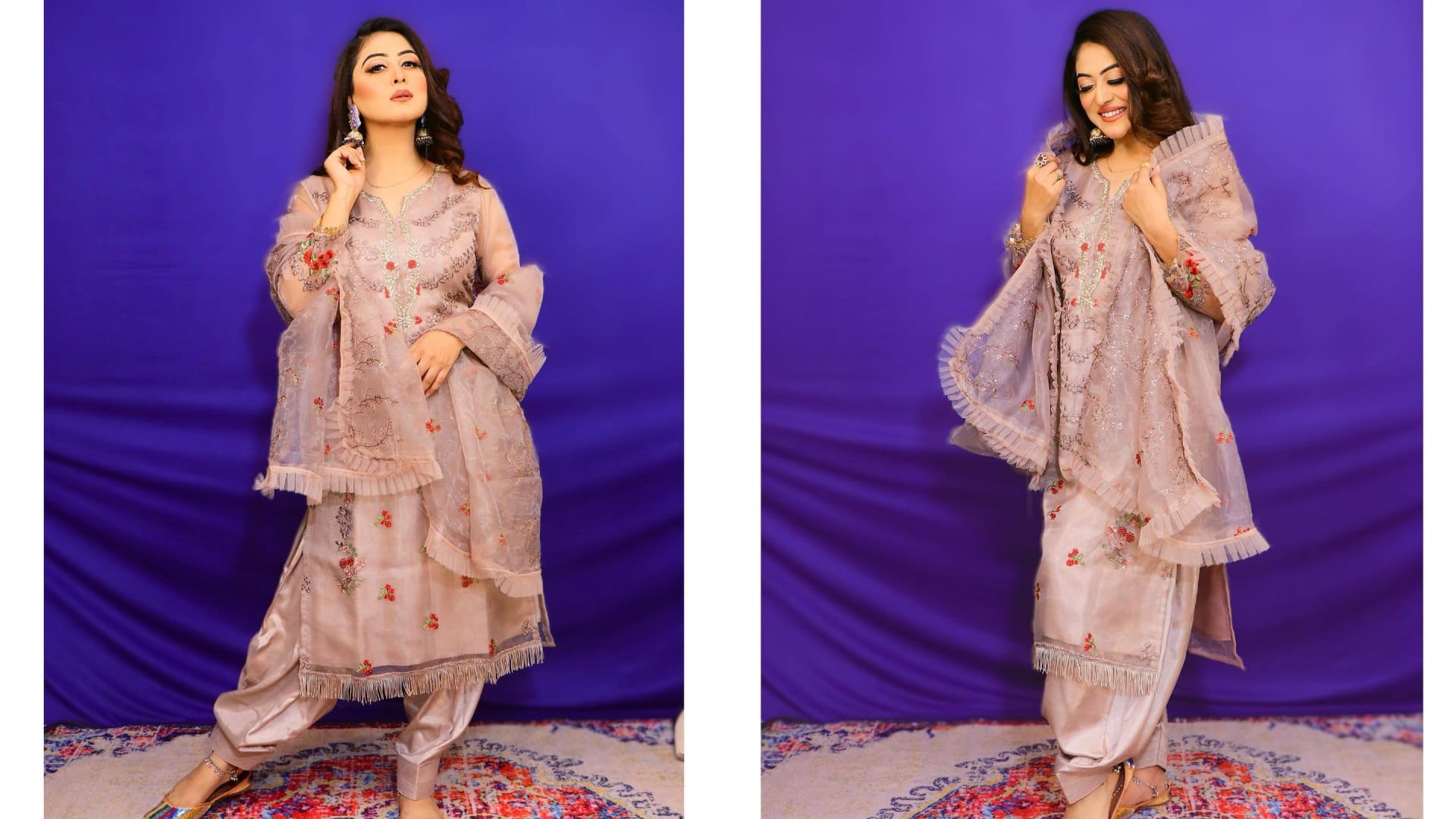 Bigg boss Ott 2 Falaq Naaz suit collection latest unseen photos