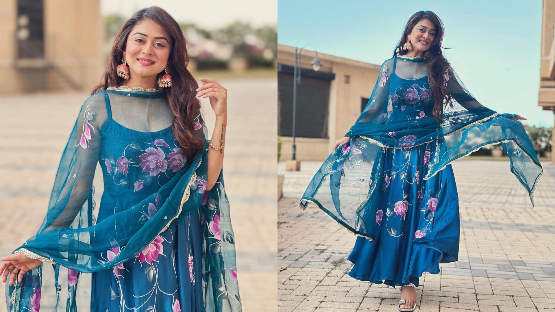 Bigg boss Ott 2 Falaq Naaz suit collection latest unseen photos