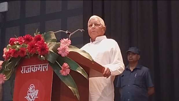 राजद सुप्रीमो लालू प्रसाद यादव।