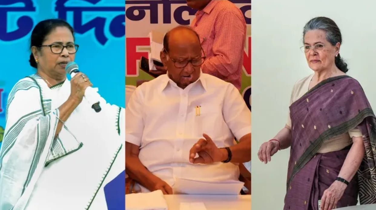 NCP Crisis: Sonia Gandhi, Rahul, Mamata Banerjee dial Sharad Pawar after nephew Ajit's rebellion