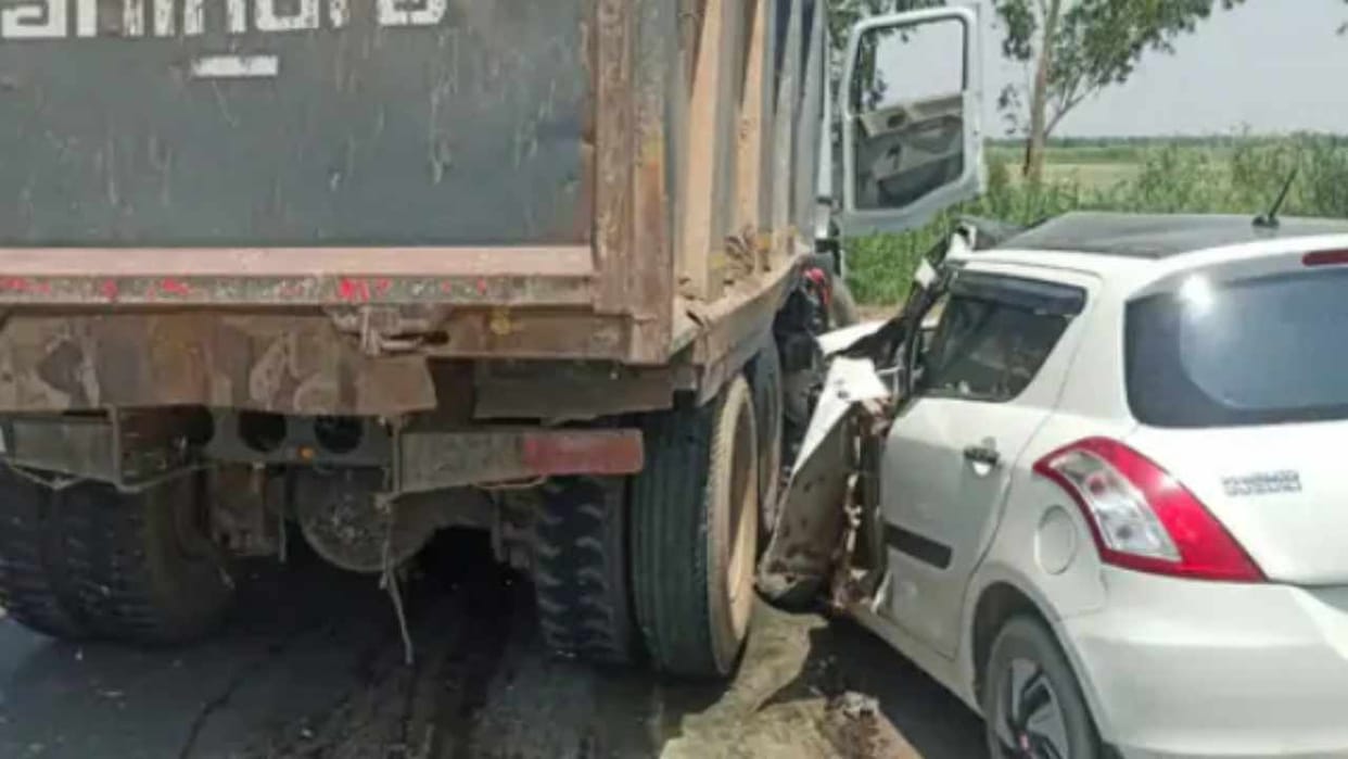 Husband and wife died in road accident in Muktsar
