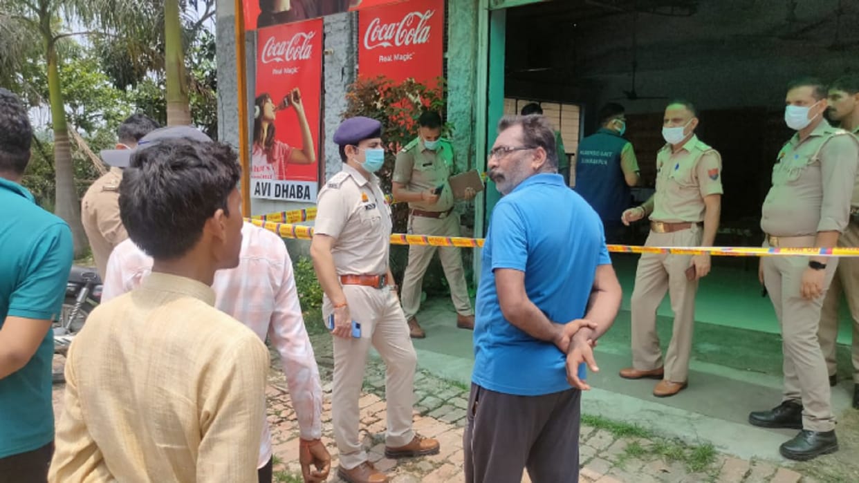 Murder in Saharanpur: dead body found in a Dhaba and investigation start by police officers