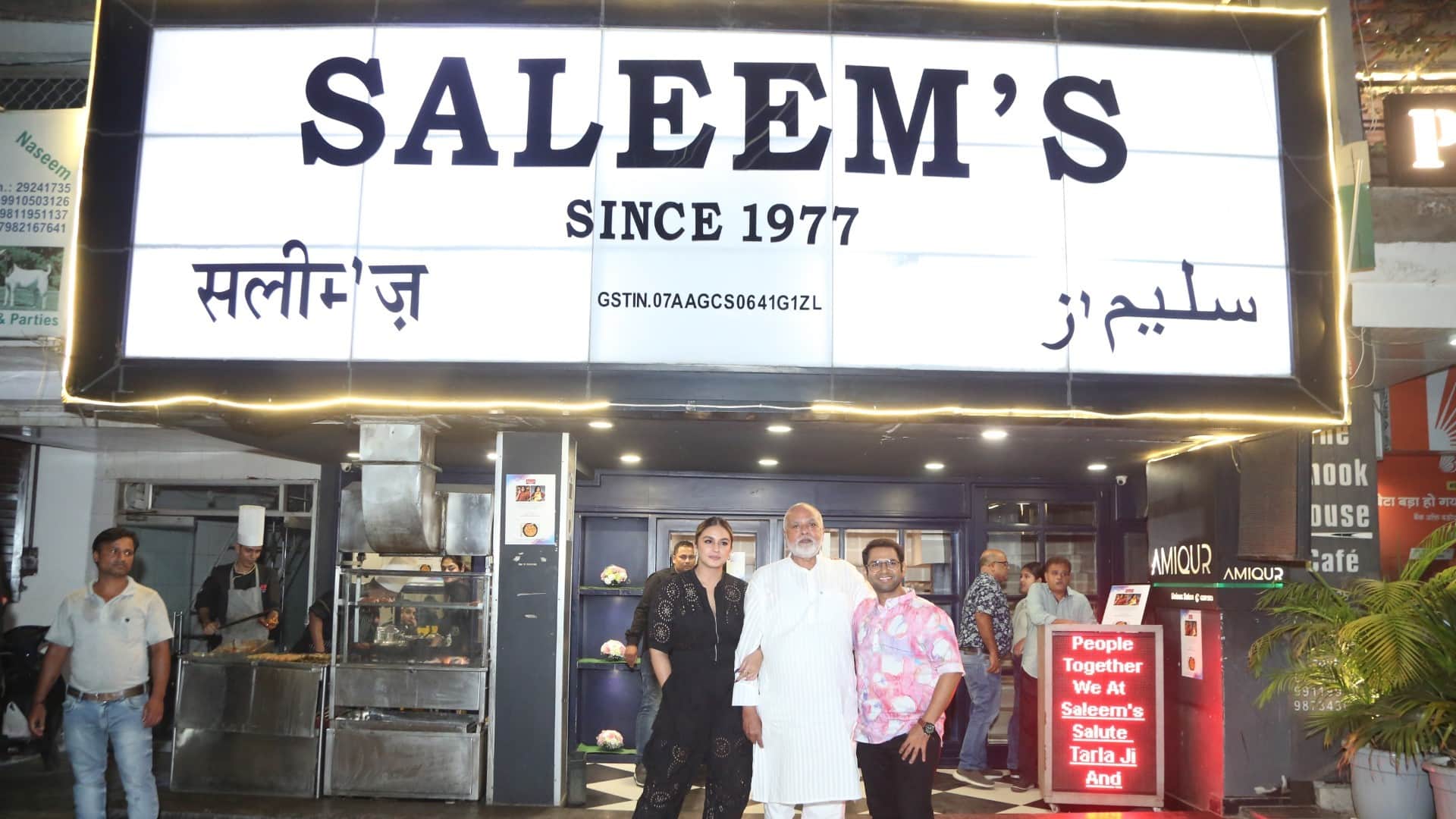 Huma Qureshi father Saleem Qureshi Introduces Batata Musallam In His Restaurant Inspired By Tarla dalal dish
