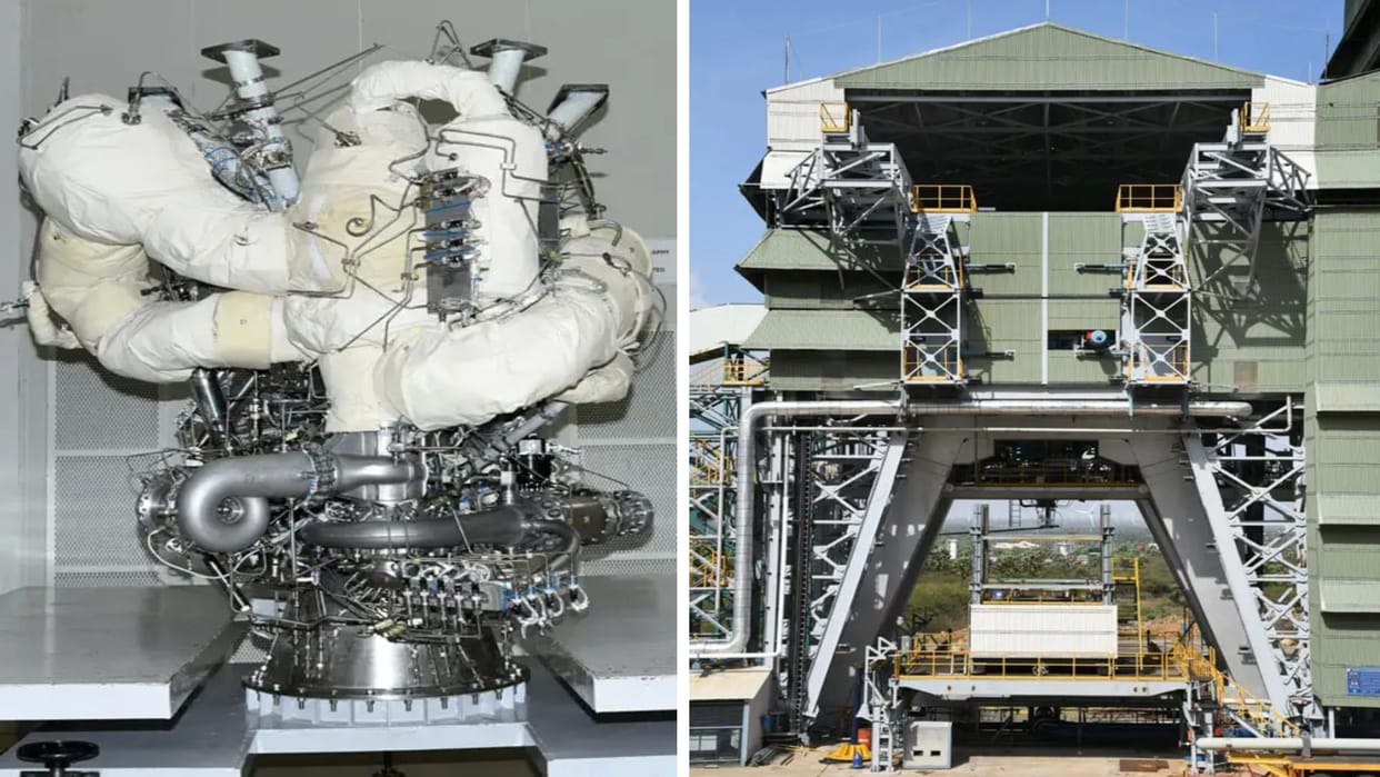 ISRO terminates semi-cryogenic engine test after sudden spike in turbine pressure and speed