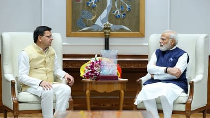 Uttarakhand CM Pushkar singh Dhami Met PM Narendra Modi in Delhi Today