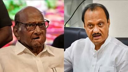 Pawar family on both sides Ajit pawar attended NDA meeting Sharad pawar present in opposition meeting