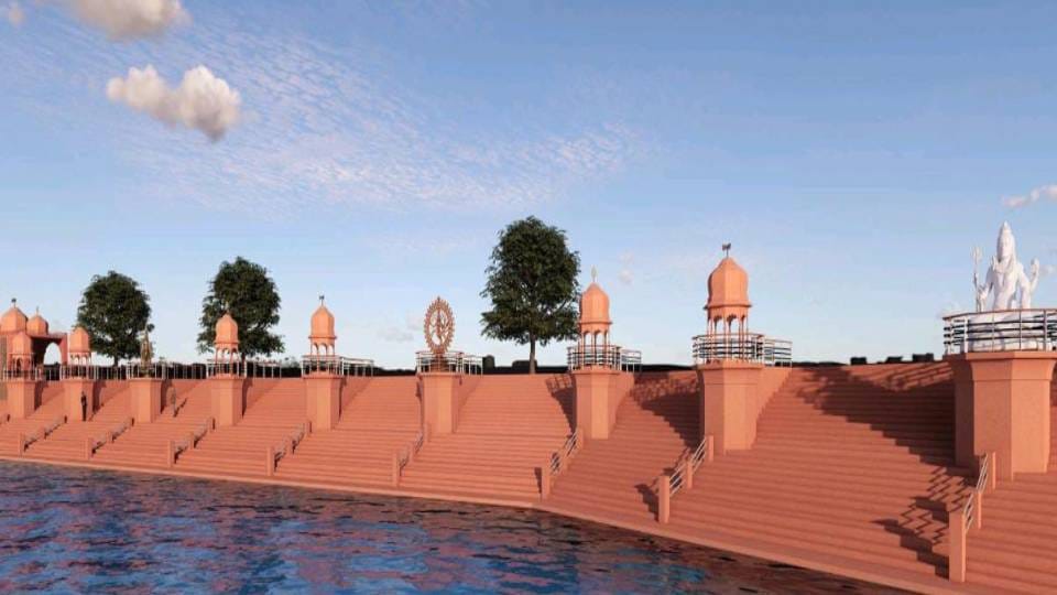Yamuna riverfront will be built on Kailash temple in Agra
