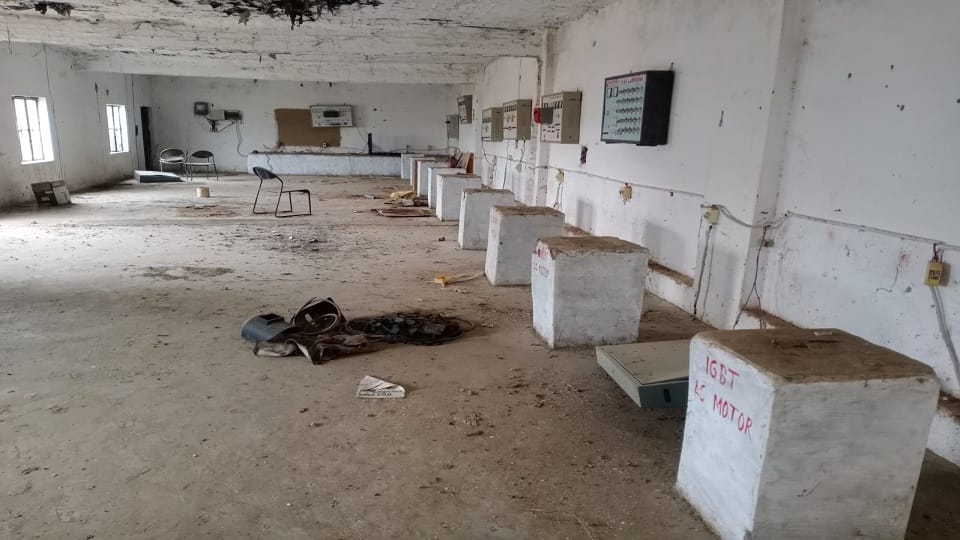 Theft in Sahpau Hathras ITI lab
