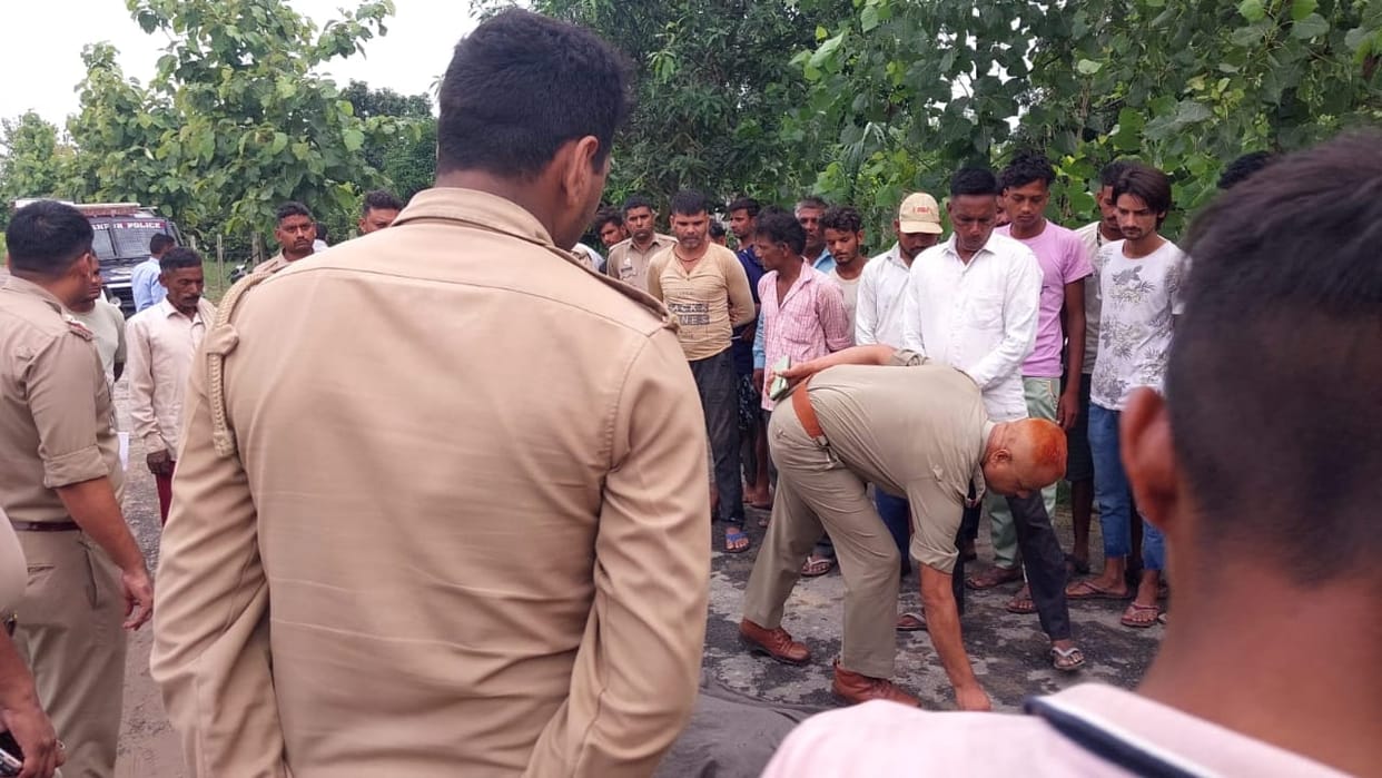 Saharanpur Accident: woman crushed to death by truck, daughter and son-in-law injured