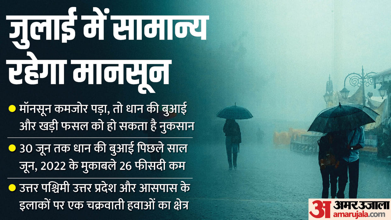 Monsoon 2023 will be normal in terms of agriculture in July, impact will be seen on these crops
