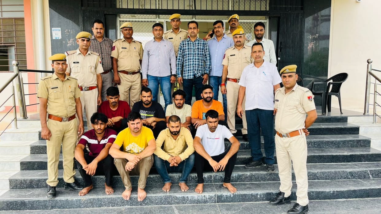 Eight employees of Bajri Royalty Naka involved in Shankar Meena murder case arrested
