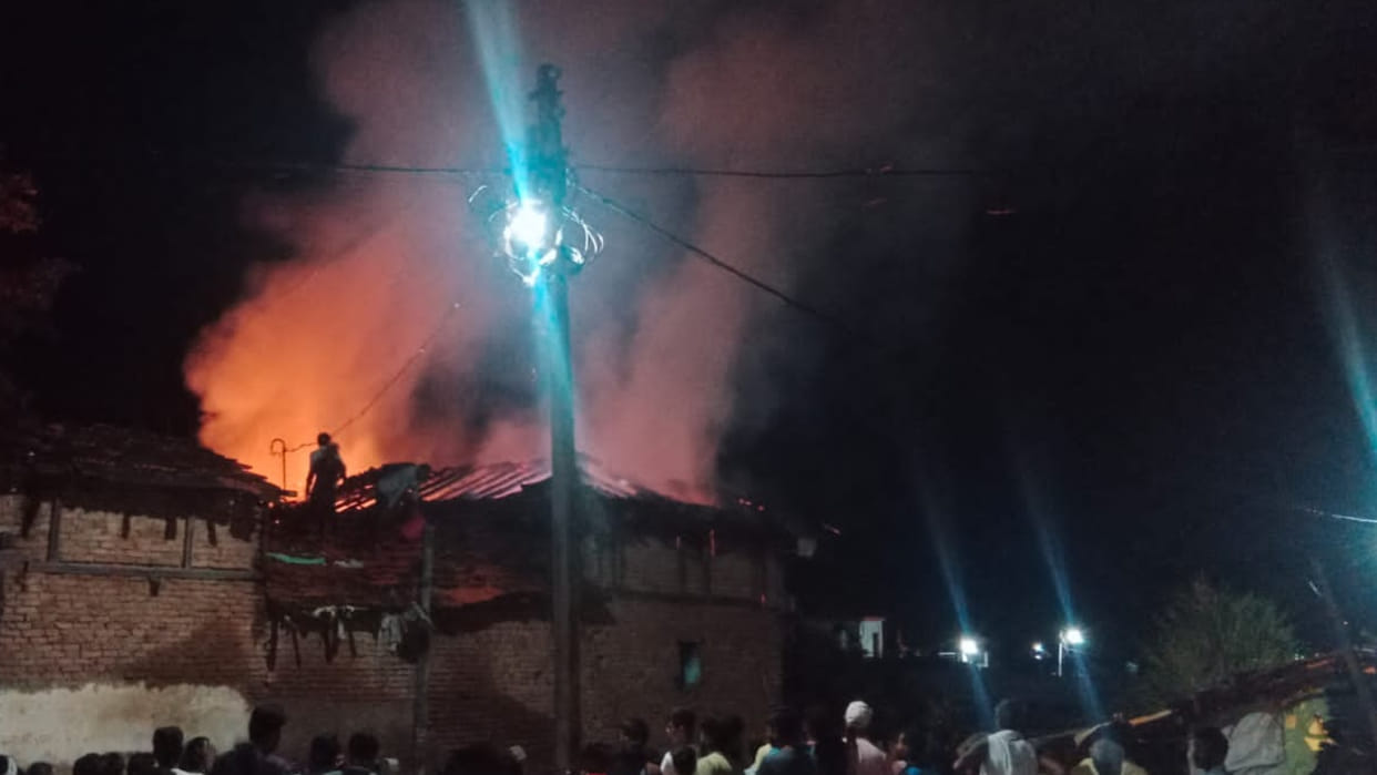 Chhindwara News: Cylinder exploded in Ghoti village of Sausar married woman died due to scorching