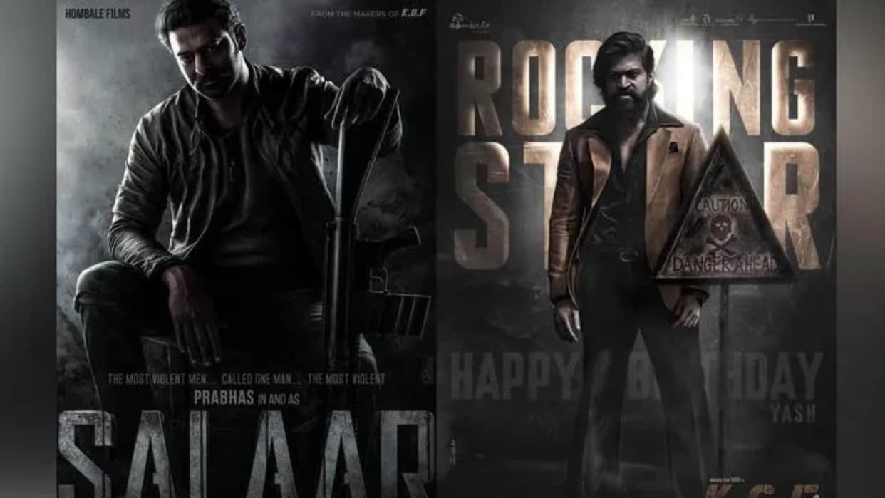 Prashanth Neel films Salaar KGF Chapter 2 starring prahbas yash part of same universe Hombale Films  reaction