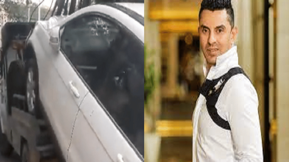 video of Tehseen Poonawalla's car being taken away from police house has surfaced