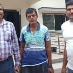 पुलिस की गिरफ्त में आरोपी
