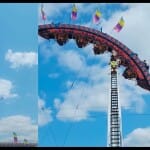 Passengers hang upside down for hours as roller-coaster malfunctions mid air