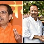 उद्धव ठाकरे, अजित पवार और देवेंद्र फडणवीस