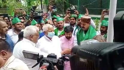 RJD president Lalu yadav came on Rashtriya janta dal foundation day, fight against PM narendra modi