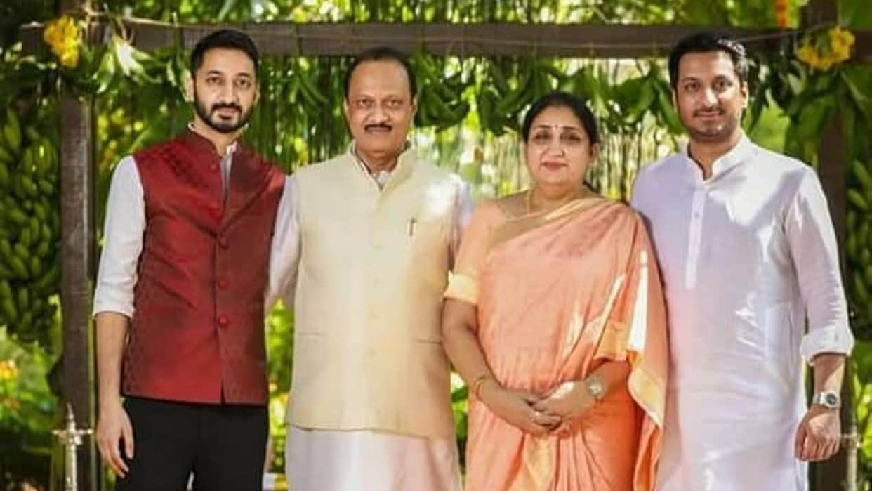Maharatra News Ajit Pawar Family Tree Wife And Son Of Ajit Pawar Sharad Pawar News In Hindi