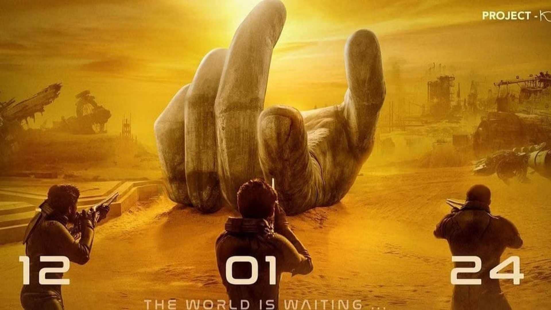 teaser of project k coming on 20 and 21 july see the new poster and know details prabhas amitabh deepika film