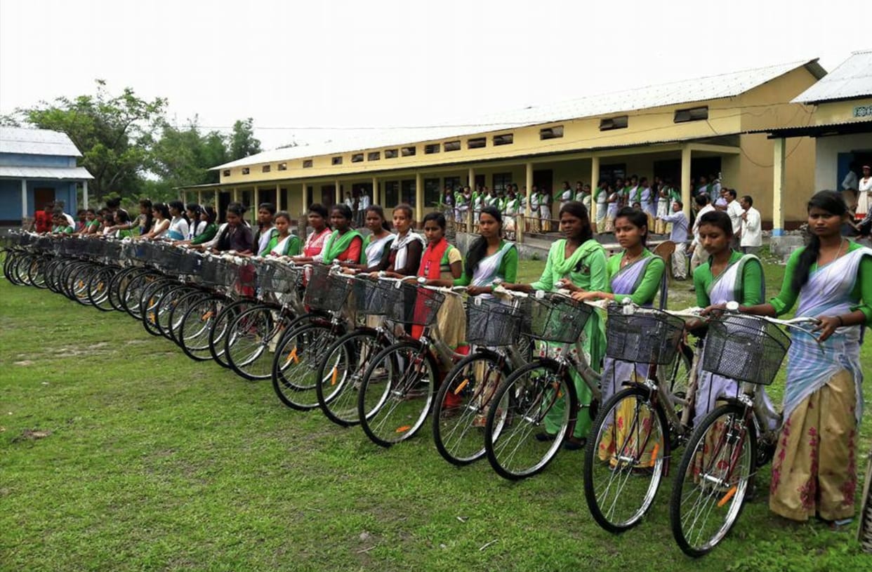 Assam Cabinet approves policy to give 3.78 lakh cycles to school students and scooters