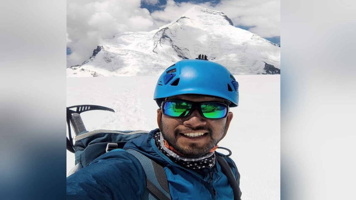 Pankaj Chandel of Bilaspur will climb the highest peak of Iran