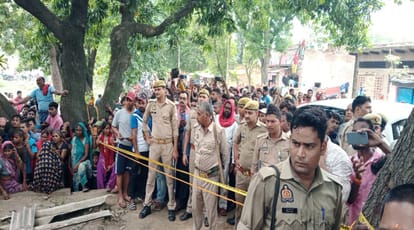 Five dead bodies found in house in jaunpur man hanged himself after killing his wife and childrens