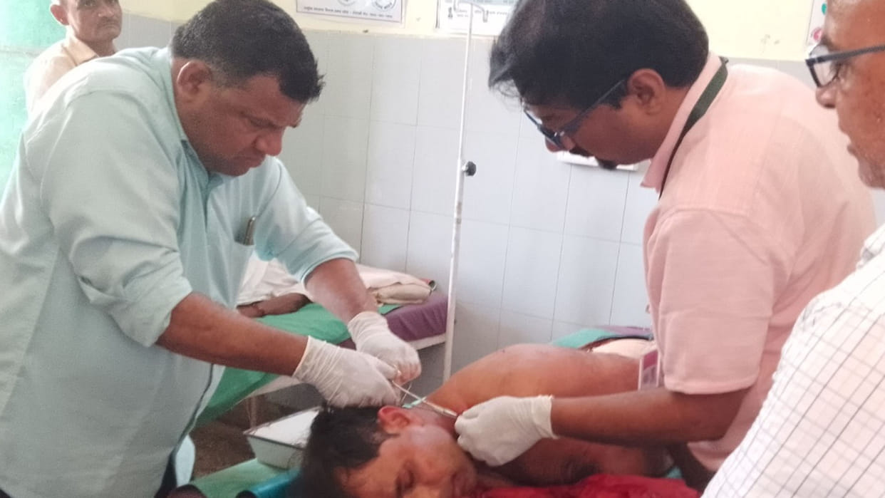 Auraiya: Father attacked with knives for opposing molestation, condition critical