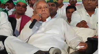 लालू प्रसाद।