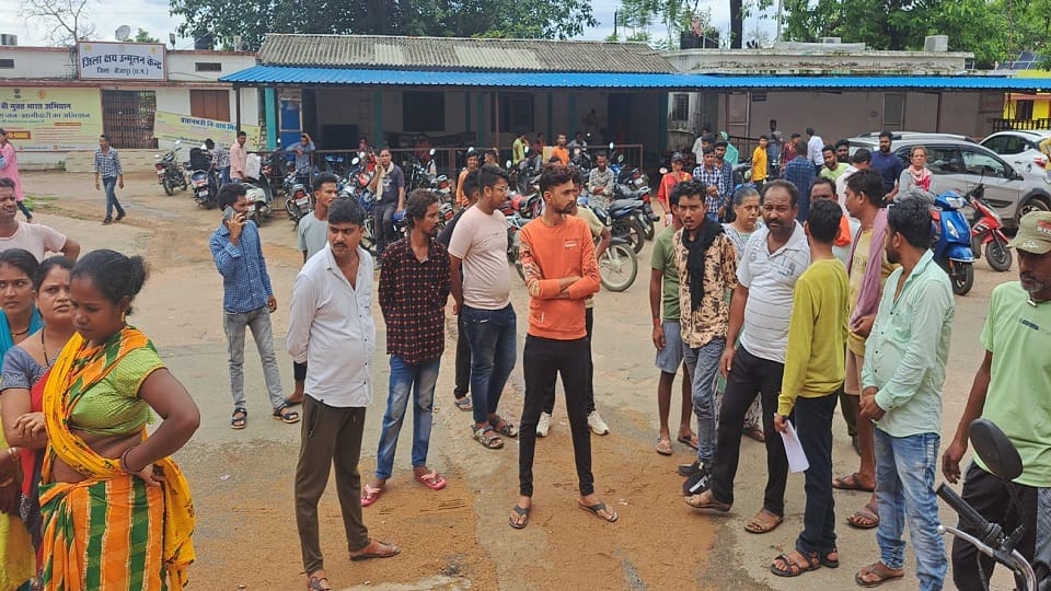 Due to the death of the patient in Bilaspur