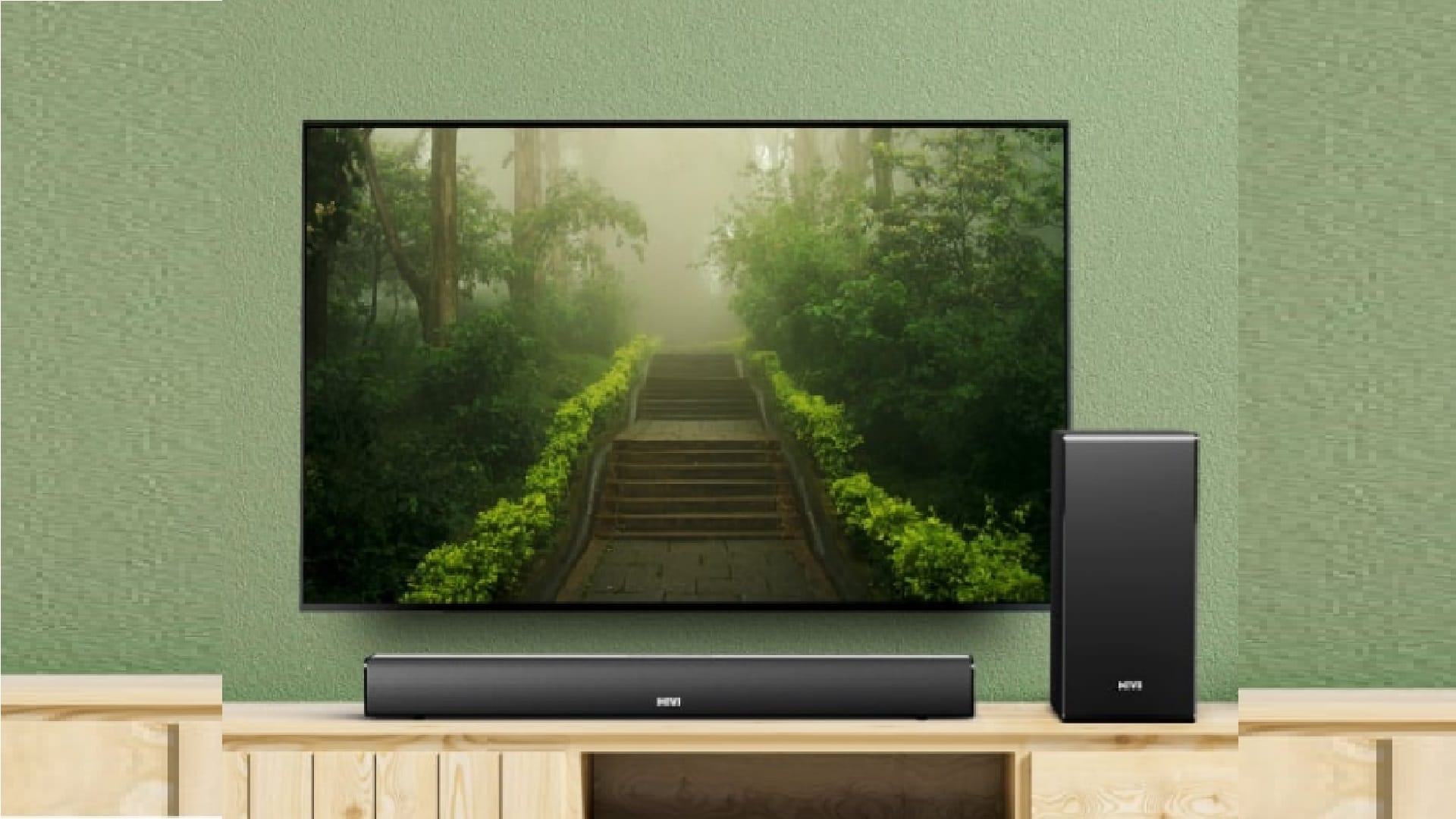 Mivi Fort S300 Soundbars With Wireless Subwoofer review in Hindi