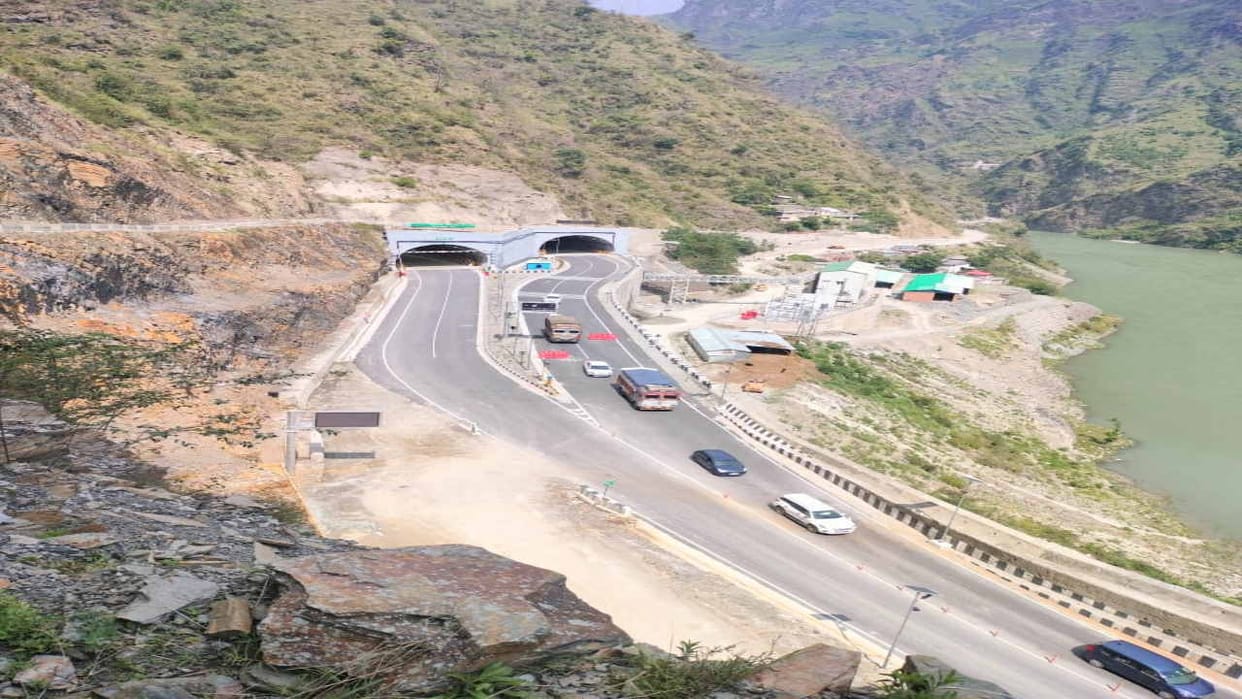 Kiratpur-Manali fourlane: Pandoh bypass Takoli project will be completed in one year