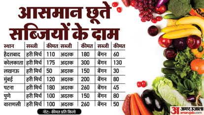Vegetable Prices: Tomatoes costlier than petrol and green chillies reached up to 500, here is the price list
