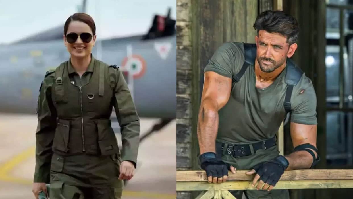 kangana ranaut takes a cryptic dig at hrithik roshan fighter said tejas is india first aerial action film