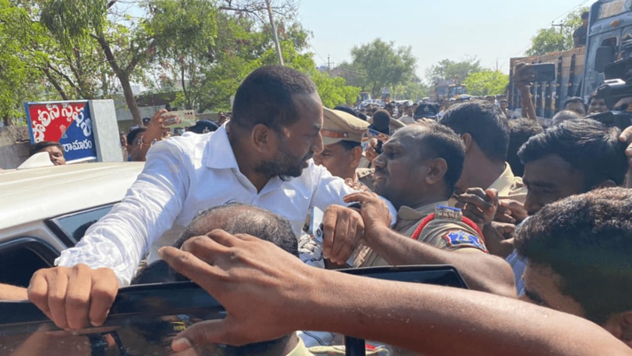 Telangana BJP MLA taken into preventive custody after Shivaji statue desecrated in Gajwel