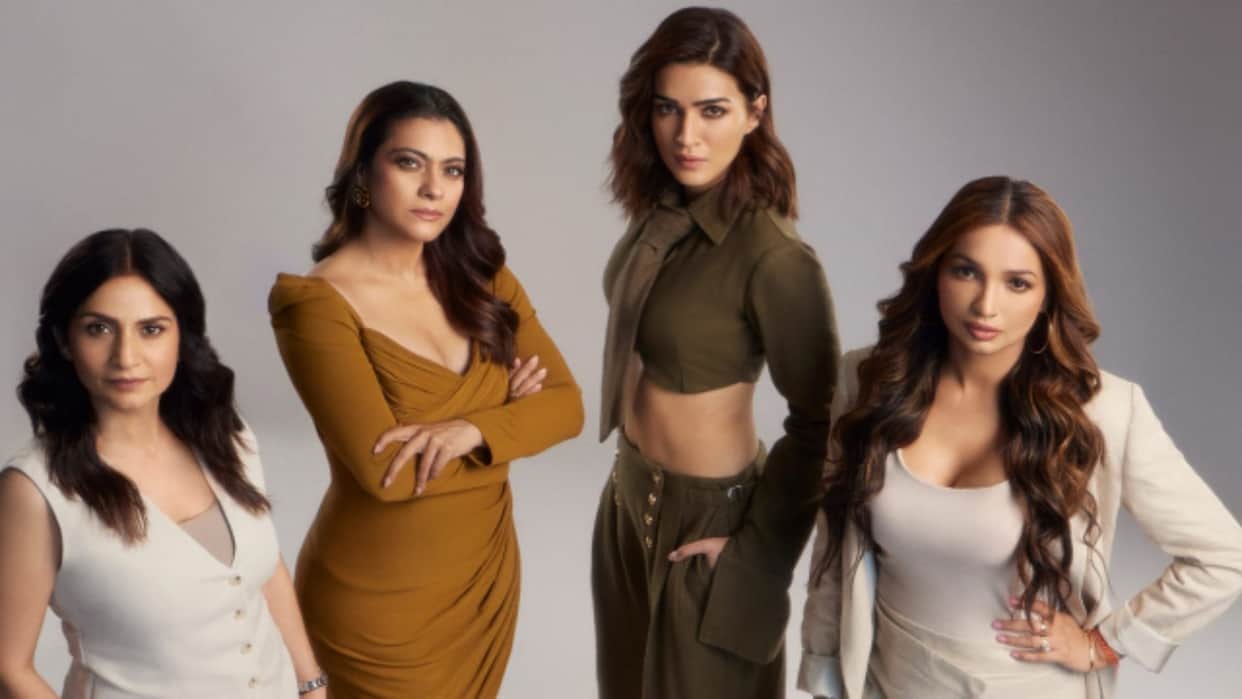 Do Patti Kriti Sanon Announces First Film as Producer Adipurush actress Reunite With Kajol After 8 Years