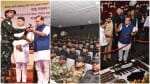 आदिवासी उग्रवादी संगठनों के हजारों लोगों ने डाले हथियार।
