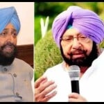 प्रताप सिंह बाजवा और कैप्टन अमरिंदर सिंह।