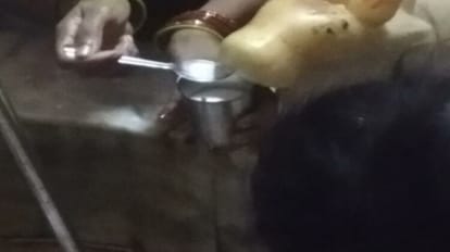 Nandi drank milk after water in aligarh