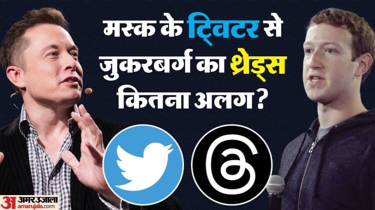 Threads:ट्विटर की टक्कर में जुकरबर्ग ने लॉन्च किया थ्रेड्स, जानें लॉगिन से लेकर ब्लू टिक तक हर सवाल का जवाब - Zuckerberg Launched Twitter's Competitor Threads Here Is The Answer To Every Question - Vimarsana News