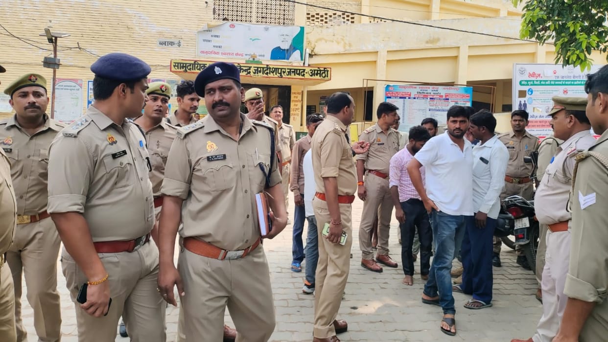 A man falls into a river and died when police was trying to catch him in Amethi.