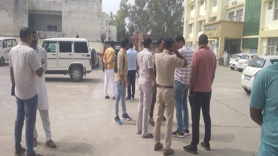 Kabrachha village sarpanch shot dead in jind, due to enmity two youths executed incident