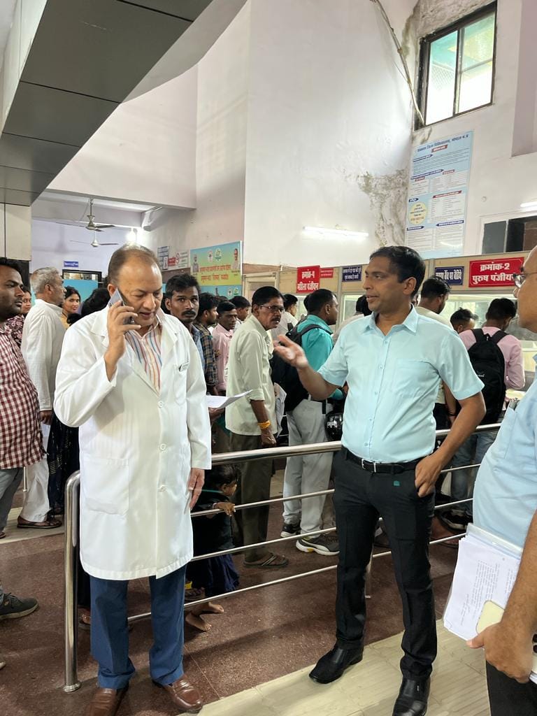 MP News: 20 doctors found missing in JP Hospital, Collector directs to cut one day's salary, big action on two