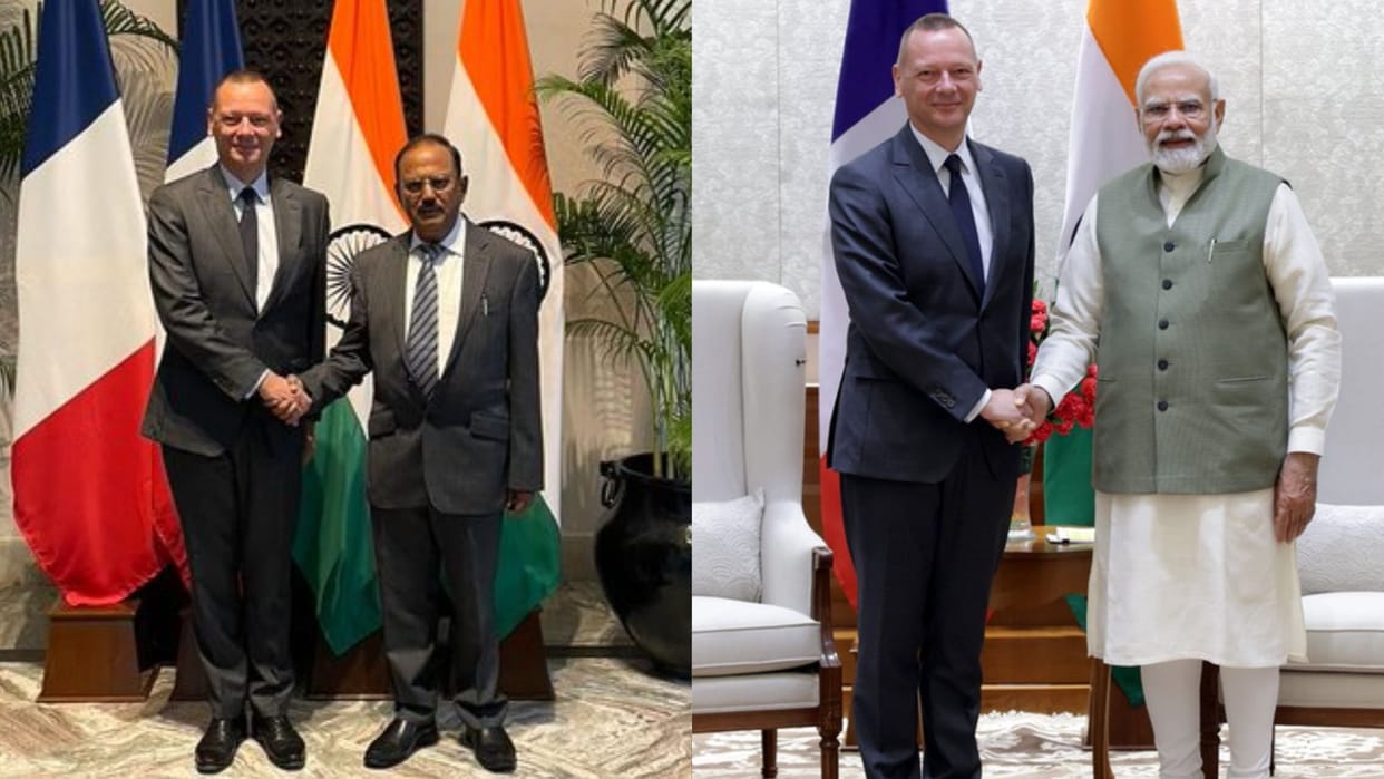 Bastille Day Parade: contingent of three armies left for France and Emmanuel Bonne met PM Modi and NSA Doval