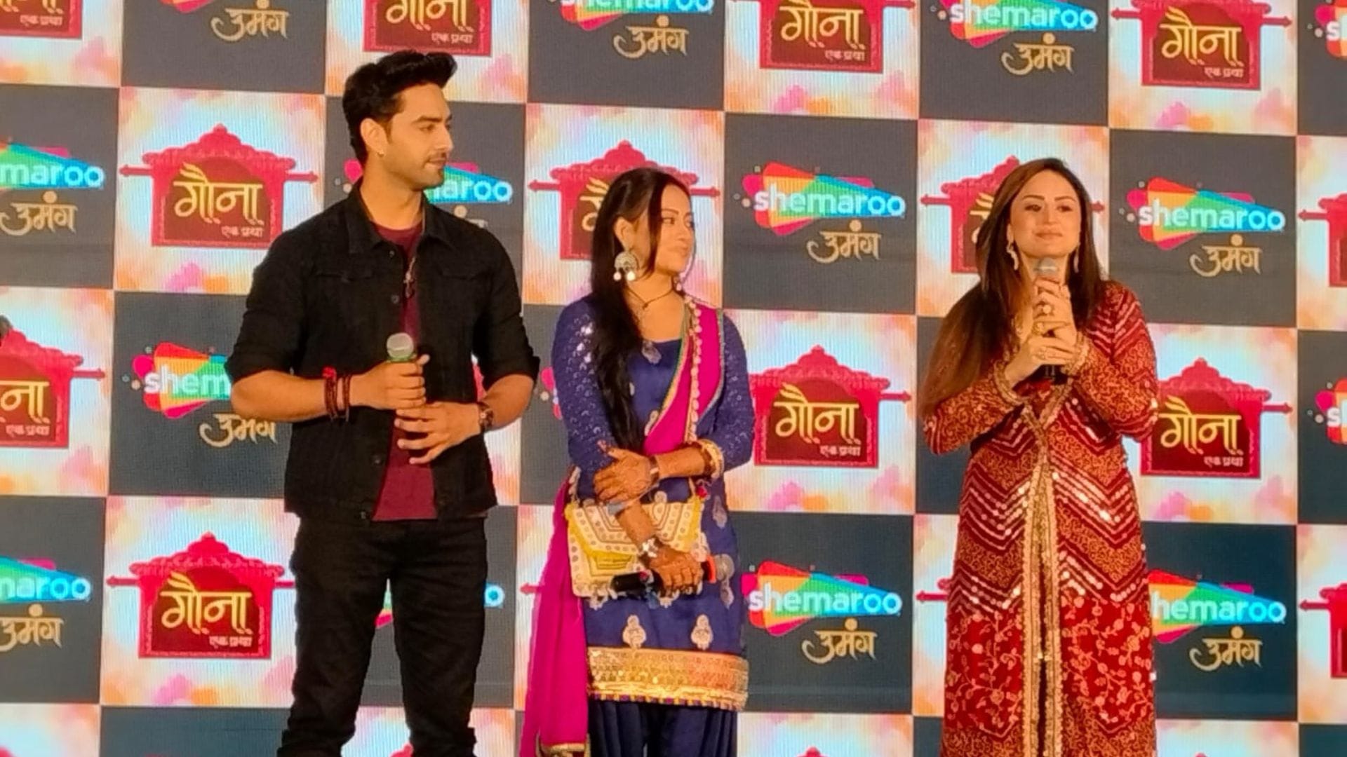 Gauna Ek Pratha New tv show on Shemaroo Umang Krutika Desai Rohit Purohit Parvati Sehgal akhil vaid