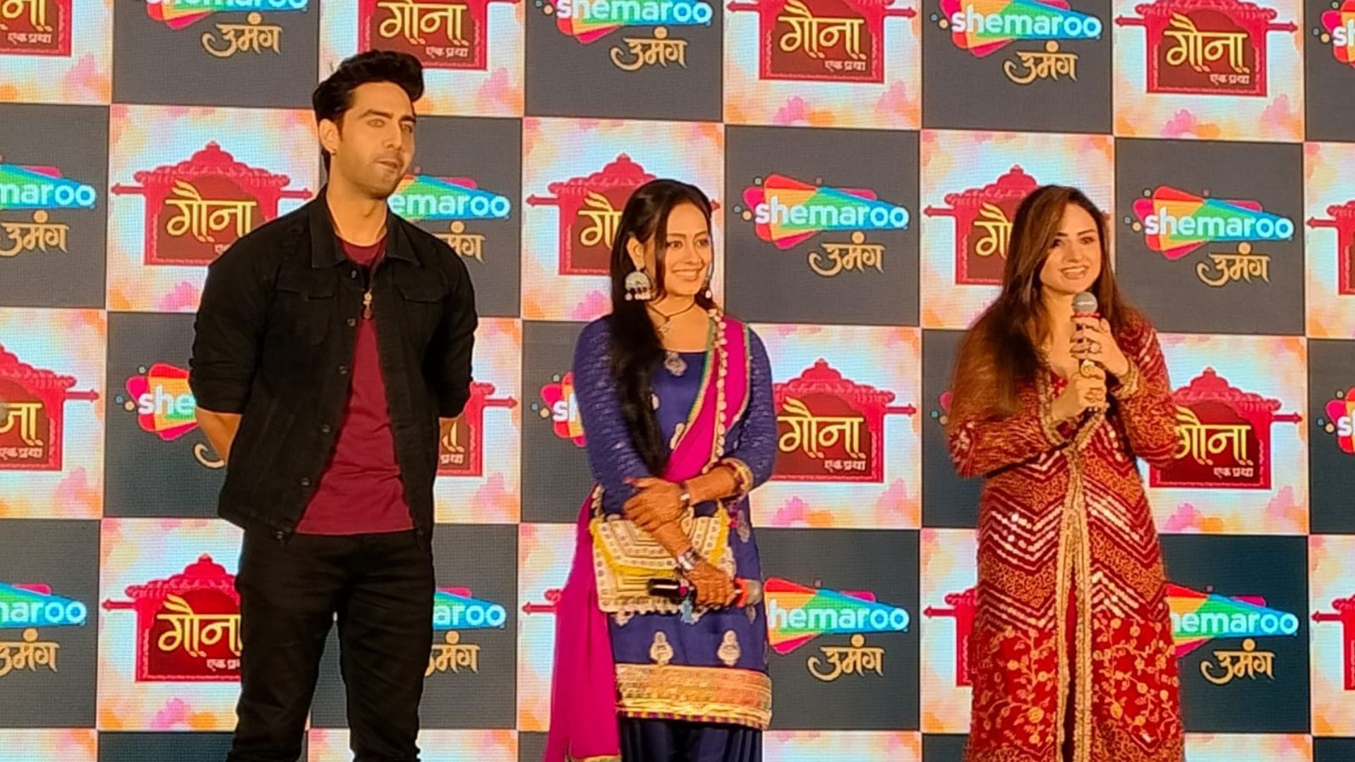 Gauna Ek Pratha New tv show on Shemaroo Umang Krutika Desai Rohit Purohit Parvati Sehgal akhil vaid