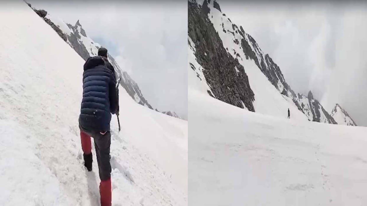 Five youths unfurled the national flag on the 19,000 feet high Kartik peak, claimed in the Genius Book of Reco
