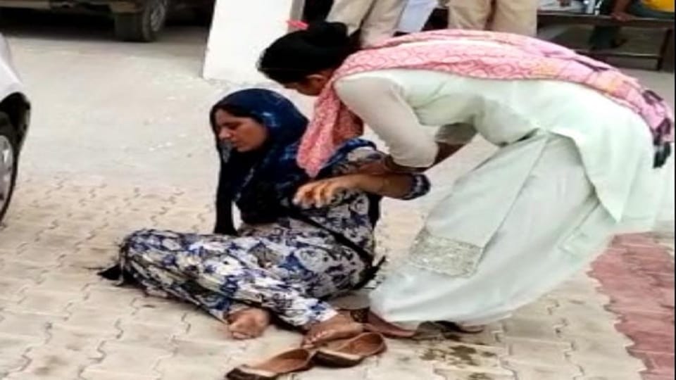 Woman drank poison in city police station In Fatehabad
